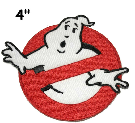 Ghostbusters ningunos fantasmas que la aduana bordó el hierro del remiendo en/que cose en la película Logo Applique de la insignia