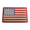 El Ejército de los EE. UU. de goma 3D militar de los remiendos del PVC de Logo Soft de la bandera de encargo remienda para los uniformes