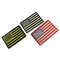 El Ejército de los EE. UU. de goma 3D militar de los remiendos del PVC de Logo Soft de la bandera de encargo remienda para los uniformes