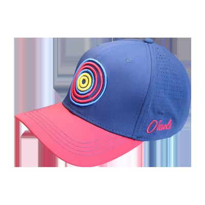 Custom 6 panel bordado logotipo borde plano ajustado cómodo Hard Trucker Cap Sombrero