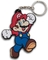 El llavero durable PMS de la historieta del llavero del PVC del Super Mario colorea el logotipo de encargo
