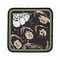 The Beatles Woven Iron Patches Rubber Soul Album Band Logo tamaño personalizado