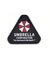Los parches de goma personalizados de Triangular Umbrella Corp cosen el parche de PVC de seguridad