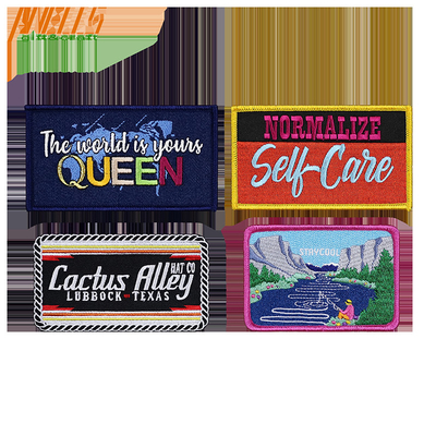 Número de modelo PA-002-1 Iron On Embroidery Patch Envío en todo el mundo Característica de alta luz