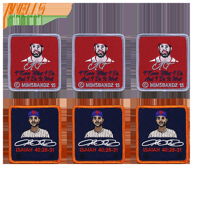Patches de bordado personalizados de hierro y personalizados para los requisitos de su cliente