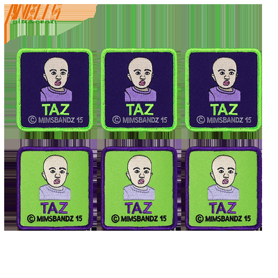 Patches de bordado personalizados de hierro y personalizados para los requisitos de su cliente