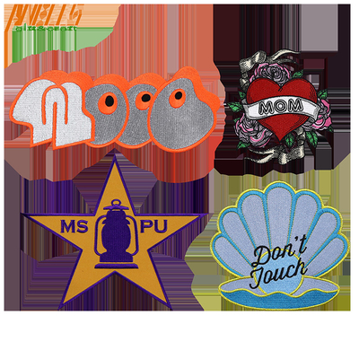 Patches bordados de animales lindos hierro en el bordado Patch para sombrero de béisbol