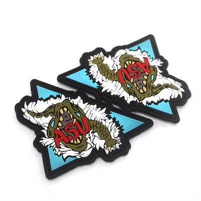 Parche de PVC impermeable personalizado con diseño ecológico