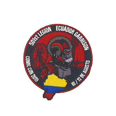 Embroidery con prensas térmicas personalizadas Hermosos pequeños parches de hierro en sombreros Parches para sombreros de camioneros