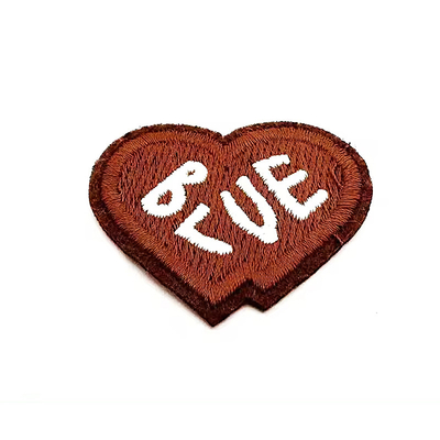 Etiqueta de bordado personalizado de buena calidad, parche, gancho y bucle, parches bordados