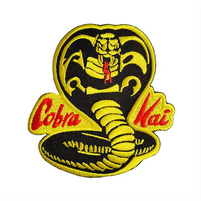 Parche de transferencia de calor hierro en la ropa bordado parche diseñador de logotipo personalizado Prensa Parches bordado