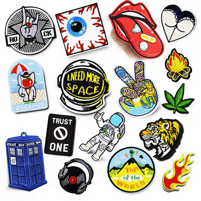 Patches de bordado personalizados para la promoción de ropa personalizada