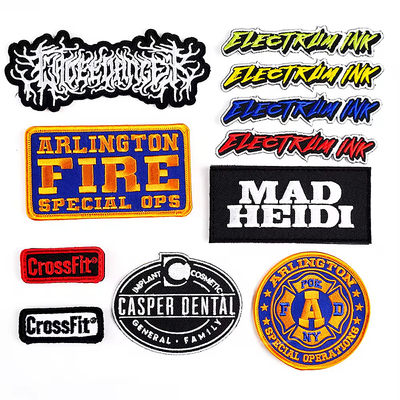 Patches de bordado personalizados para la promoción de ropa personalizada