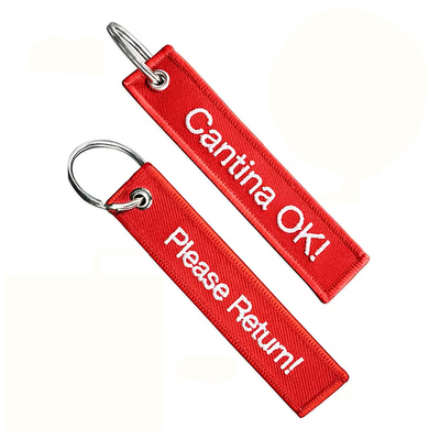 Diseño de logotipo de bordado 130 * 30mm personalizable para necesidades de marca empresarial