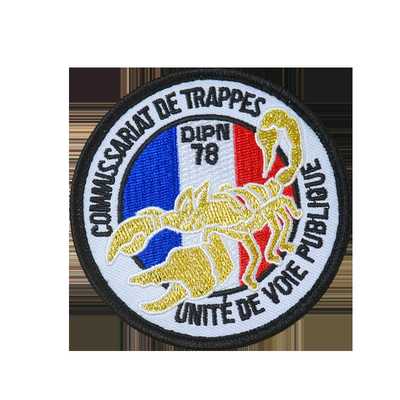 Parches de insignia de bordado personalizado para accesorios de prendas de vestir
