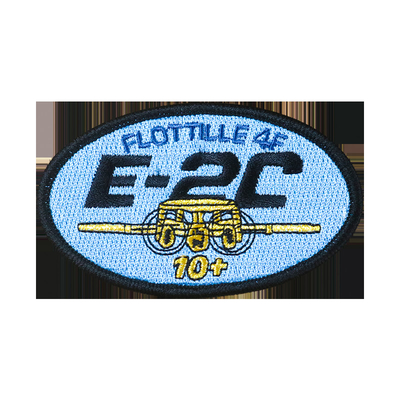Diseño de moda Patches de bordado de logotipo de marca personalizado con gancho y bucle