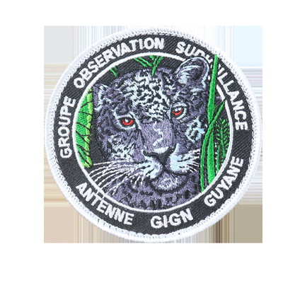 Patches de bordado de hierro occidental personalizados con gancho