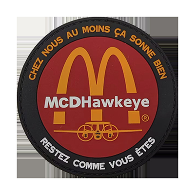 Patch de etiqueta de PVC de hierro personalizado de marca al por mayor