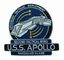 Remiendo 10C de USS Apollo Polyester Background Uniform Embroidered