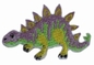 Hierro de PMS Pantone en el dinosaurio Logo Dry Cleanable 9C del remiendo del bordado
