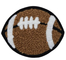 Remiendo del Applique del fútbol de la felpilla - chaqueta de Letterman, deportes 2-3/8” (hierro encendido)