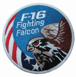 4&quot; hierro del halcón que lucha F-16 en remiendos bordados