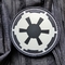 Velcro que apoya símbolo galáctico de encargo del imperio de Star Wars de los remiendos de goma del PVC