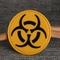 el PVC de goma 3D remienda táctica de cuidado de la radiación nuclear del Biohazard