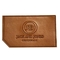 Coser en etiquetas de cuero personalizadas Impresión personalizada Logotipo en relieve Parche de cuero