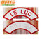La moral Hook Loop LE LUCAS Custom bordó el logotipo modificado para requisitos particulares remiendo para el uniforme